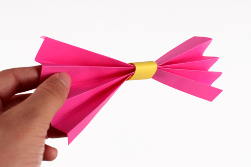 Carte noeud papillon